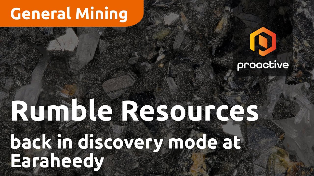 Rumble Resources back in discovery mode at Earaheedy