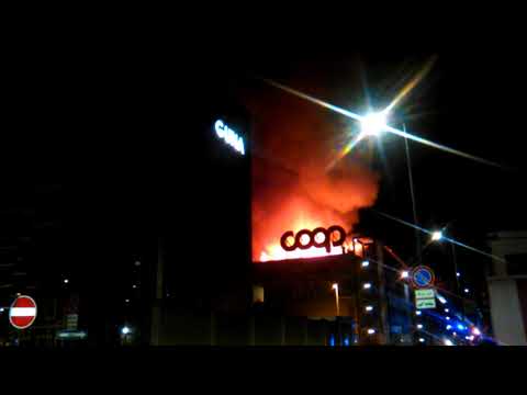 Incendio Coop via Palmanova 4/5