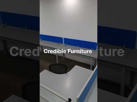 White mild steel ms office table frame, size: 2x2 feet