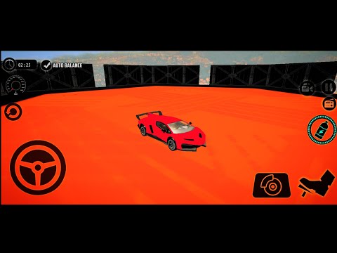 Impossible Car Tracks 3D - Red Ferrari Driving Stunt Level 6/7 ,mega ramp mode Completed level