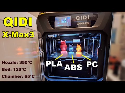 Qidi X-Max 3 - one step closer to industrial 3D printing