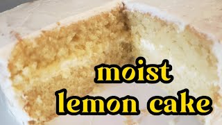 LEMON CAKE  RECIPE FROM SCRATCH