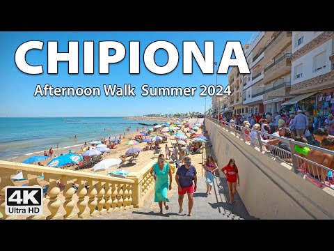 Chipiona Cádiz 🏖️ Summer 2024 ☀️ 4K Virtual Walking Tour, Spain