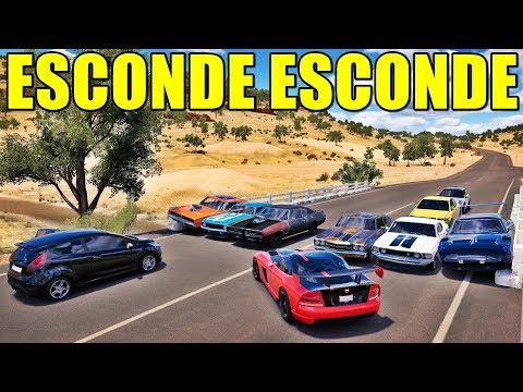 ESCONDE ESCONDE DE MUSCLE CAR - GETA ESTA NA MINHA CASA RS - FORZA HORIZON 3 - GAMEPLAY