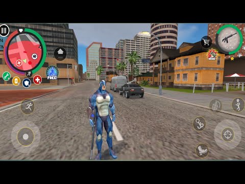 Rope Hero Vice Town Version 5.5 New Update / Rope Hero Vice Town || Offline Android Gameplay #rope