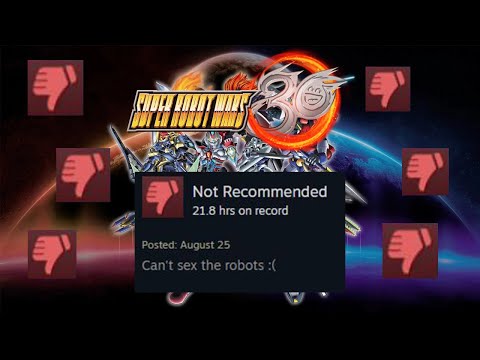 Reading Negative Super Robot Wars 30 Reviews on Steam