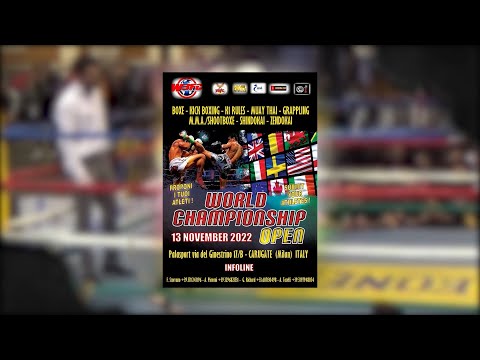 5 ° match Ring n° 1 Rednic Andreea vs Caruso Giorgia  WBFC 2022