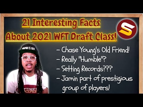 21 INTERESTING FACTS About Washington's 2021 Draft Class! TEST Your Knowledge! SPECIAL Draft Class!