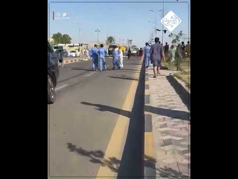 فيديو | سائق مركبة حمل يغير اتجاه سيره ويتسبب بحادث مروري عنيف على طريق الكحلاء