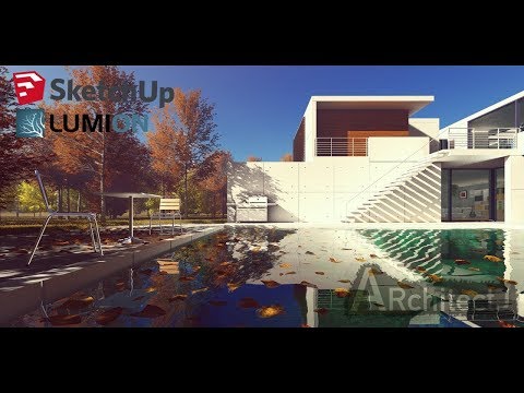 how to import model from sketchup to lumion 8.0 basic step#1