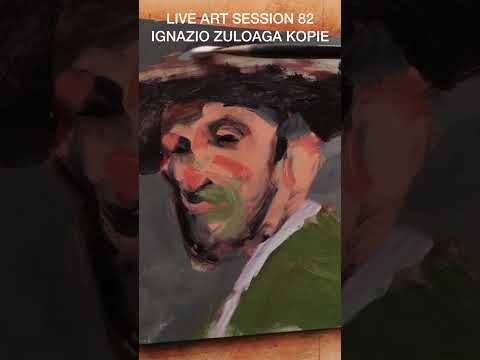 LAS 82 - IGNAZIO ZULOAGA KOPIE #shorts #stefan_nuetzel #liveartsession