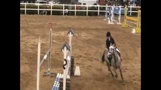 preview picture of video 'Olivia Thompson 128 pony Dublin Horse Show Qualifier Cavan 2012 Sparkling Mr Tigger'