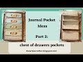 Journal Pocket Ideas Part 2 Chest Of Drawers Pockets