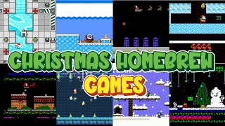 Christmas Homebrew Games - Amstrad,Amiga,Atari 2600,Commodre 64,Intellivision,NES,ZX Spectrum