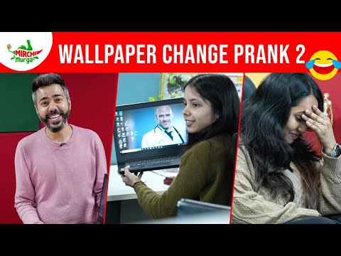 Wallpaper Change Prank Part 2 | Mirchi Murga | RJ Pankit