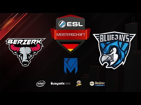 CS:GO - Berzerk vs. Bluejays - ESL Sommermeisterschaft 2018 - Tag 2 - Train