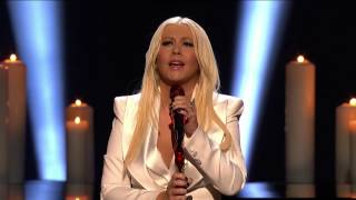 Christina Aguilera - Blank Page - Live @ People&#39;s Choice Awards [HD]