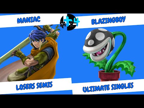 SATR4 - Maniac (Ike) vs Blazingboy (Piranha Plant) Losers Semis - SSBU Tournament