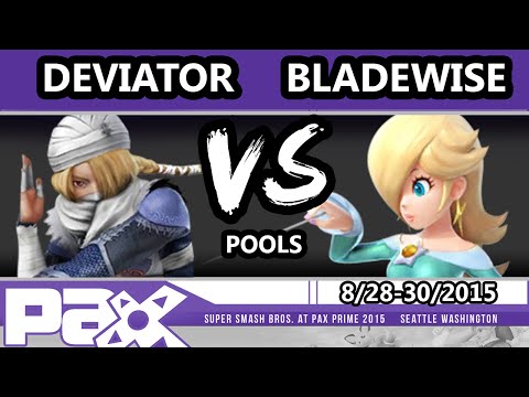 S@P - Deviator (Sheik) Vs. 62bit | Bladewise (Rosalina) SSB4 Pools - Smash Wii U - Smash 4
