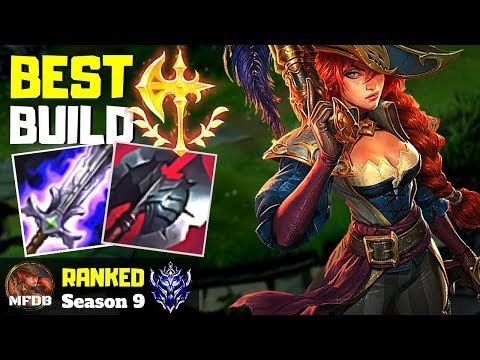[9.6] BEST MISS FORTUNE BUILD - League of Legends (Season 9)