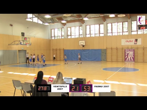 BBBL U11 VENTSPILS 2007 - PARNU 2007