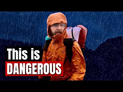 ⚠️60 MPH STORM CAMPING PUSHED ME TO THE LIMIT ❌