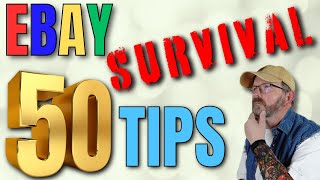 EBAY Business Survival Series! 50 Tips in 10 Categories! Survive & Thrive