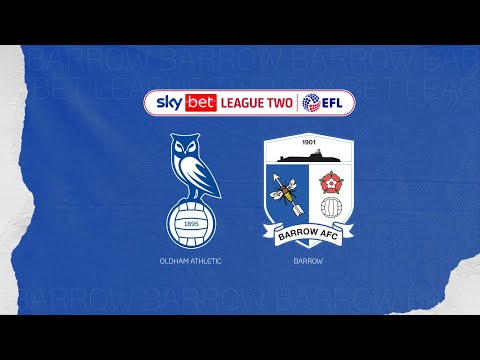 2021/22: Oldham Athletic v BARROW