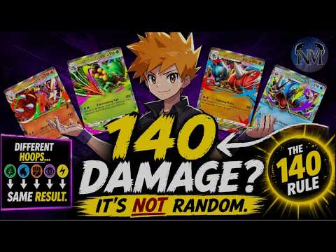 Why Every Mega Pokémon EX Hits 140 Damage (It’s Not Random)