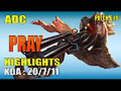 ROX Pray Jhin vs Caitlyn -  ADC NA SoloQ  | Highlights 2016