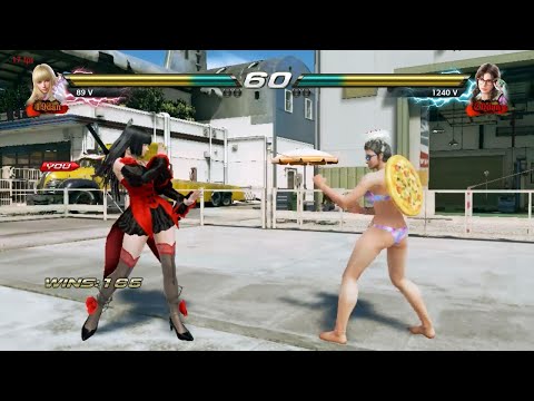 179_4 Lili Rochefort VS Julia - Tekken 7 ( Uchiha x24 ) Online PC sin grafica