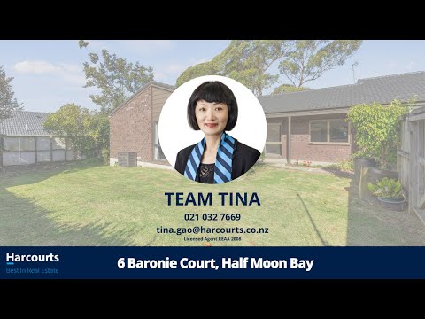 6 Baronie Court, Half Moon Bay, Auckland, 3房, 2浴, House
