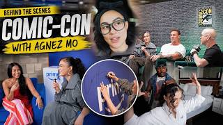 Download lagu AGNEZ MO - Behind the Scenes at Comic-Con for Reacher | July 25, 2026 mp3
