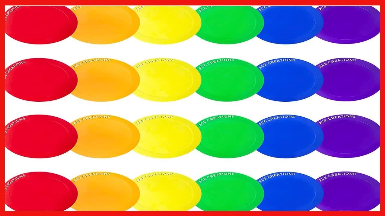 Ace Creations 9 Inch Poly Vinyl Spot Markers