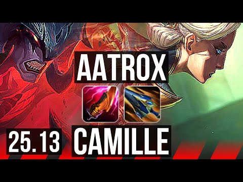 AATROX vs CAMILLE (TOP) | 5/1/7 | EUW Master | 25.13