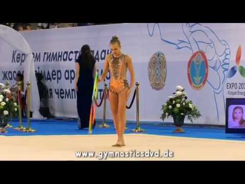 Agata Bykovskaia (KGZ) - Junior 11 - Asian Championships Astana 2016