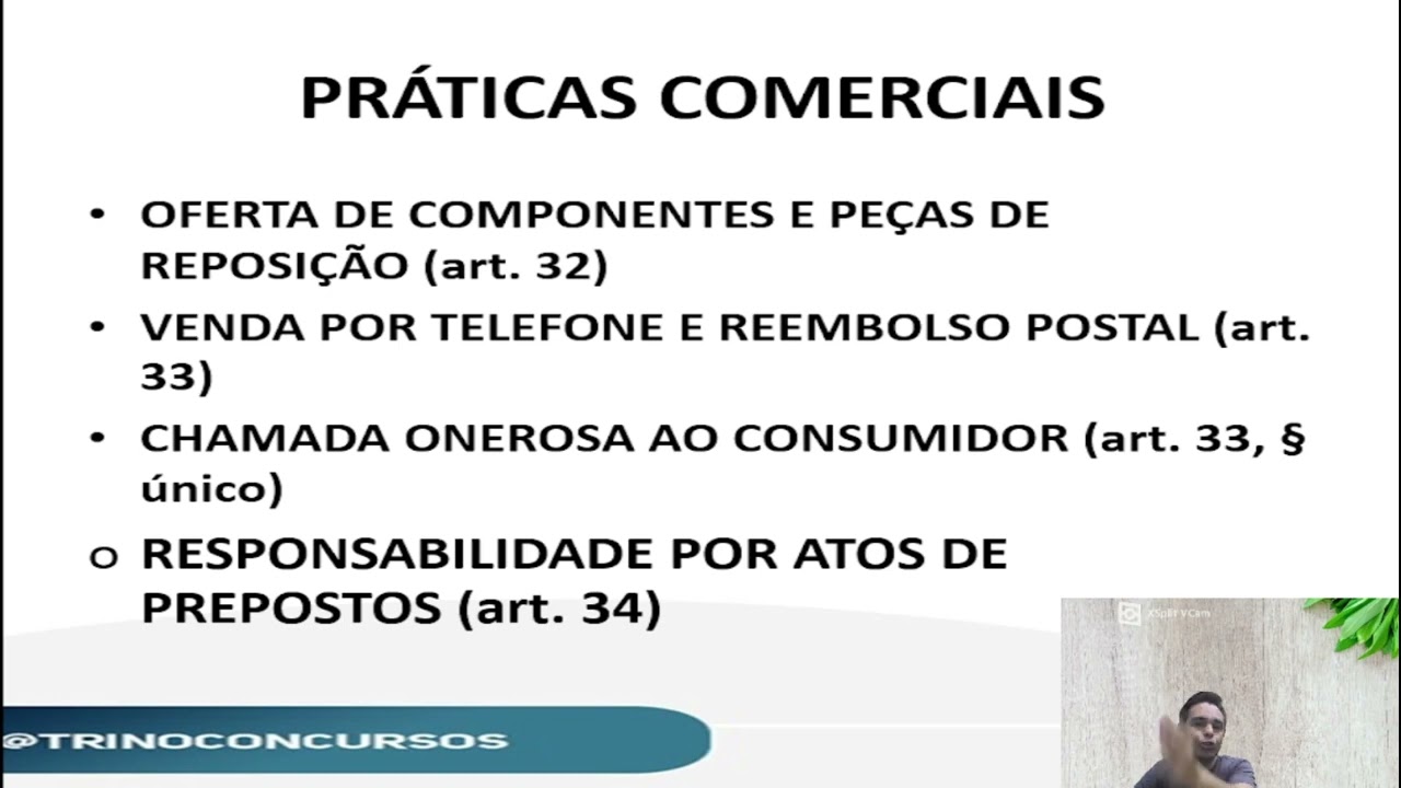 Aula 5.2 – Direito do Consumidor: Práticas Comerciais - Prof. Sílvio Soares