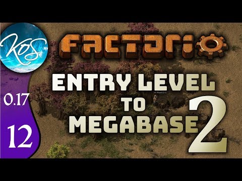 Factorio 0.17 Ep 12: OIL SOON (TM) - Entry Level to Megabase 2 - Tutorial Let's Play, Gameplay