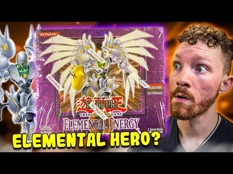 Opening a 1st Edition Elemental Energy Box for Elemental Heroes!