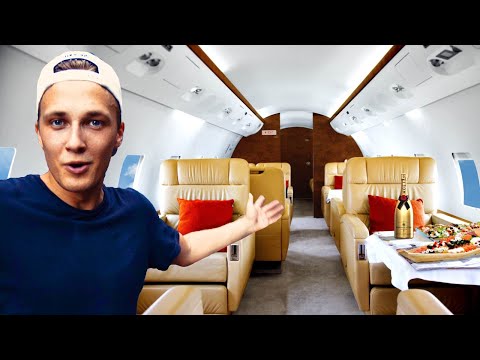 My FIRST time flying a PRIVATE JET! (ft. Alan Walker)