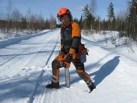 Metsolan Metsäkoulu 25, Työergonomia moottorisahatöissä.