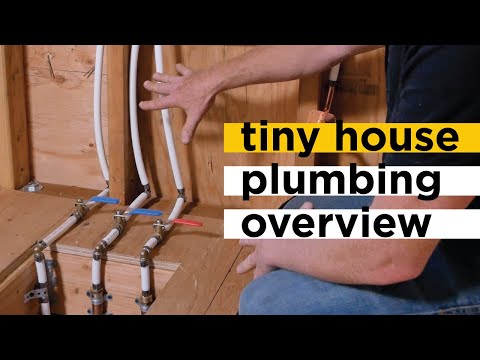 Tiny house plumbing overview