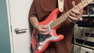 Video thumbnail for Squier - Sonic Stratocaster HSS(2023) by maruhachi08