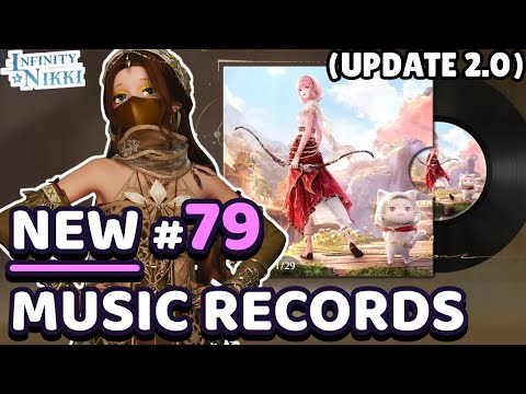 2.0 NEW #79 Music Records Locations en Route 💜 How to get CDS in Infinity Nikki [PART 04]