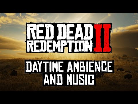 Red Dead Redemption 2 | Daytime Ambience and Music ASMR | 4K