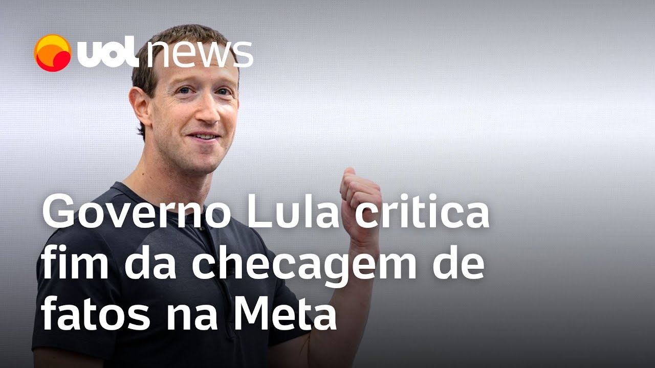 Governo Lula chama fim da checagem na Meta de 'convite à extrema direita'