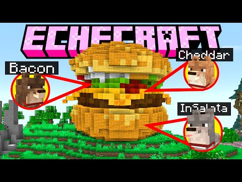 HO COSTRUITO UNA CASA PER I MIEI CANI SU MINECRAFT - ECHECRAFT ep. 25