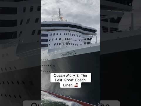 Thumbnail for Queen Mary 2: The Last Great Ocean Liner is now live 🚢⚓️ #queenmary2 #cunard #cruise #oceanliner
