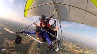 preview picture of video 'My FIRST experience Hang Gliding!'