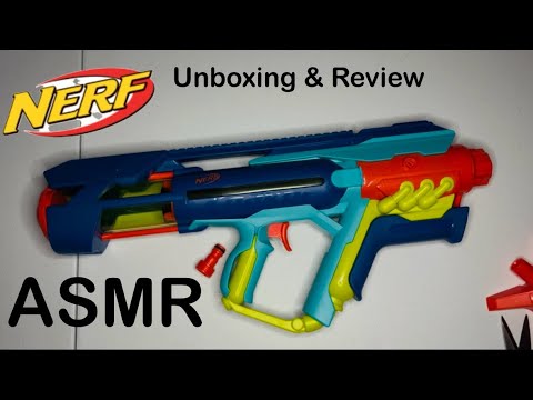 Nerf Super Soaker Power Drench XL Water Blaster Unboxing & Review ASMR